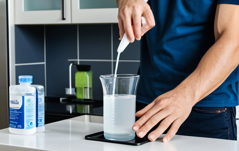 비강 세척의 효과와 사용법 - "A woman smiling, fully clothed in comfortable, modest clothing, performing a nasal rinse with a Net... 비강 세척의 효과와 사용법 - "A woman smiling, fully clothed in comfortable, modest clothing, performing a nasal rinse with a Net...